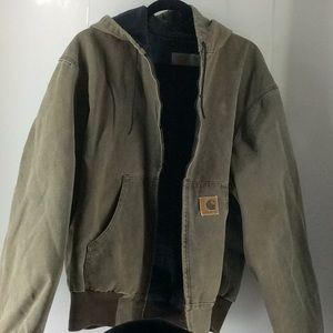 Carhartt XL Hooded Heavy Winter Work Coat